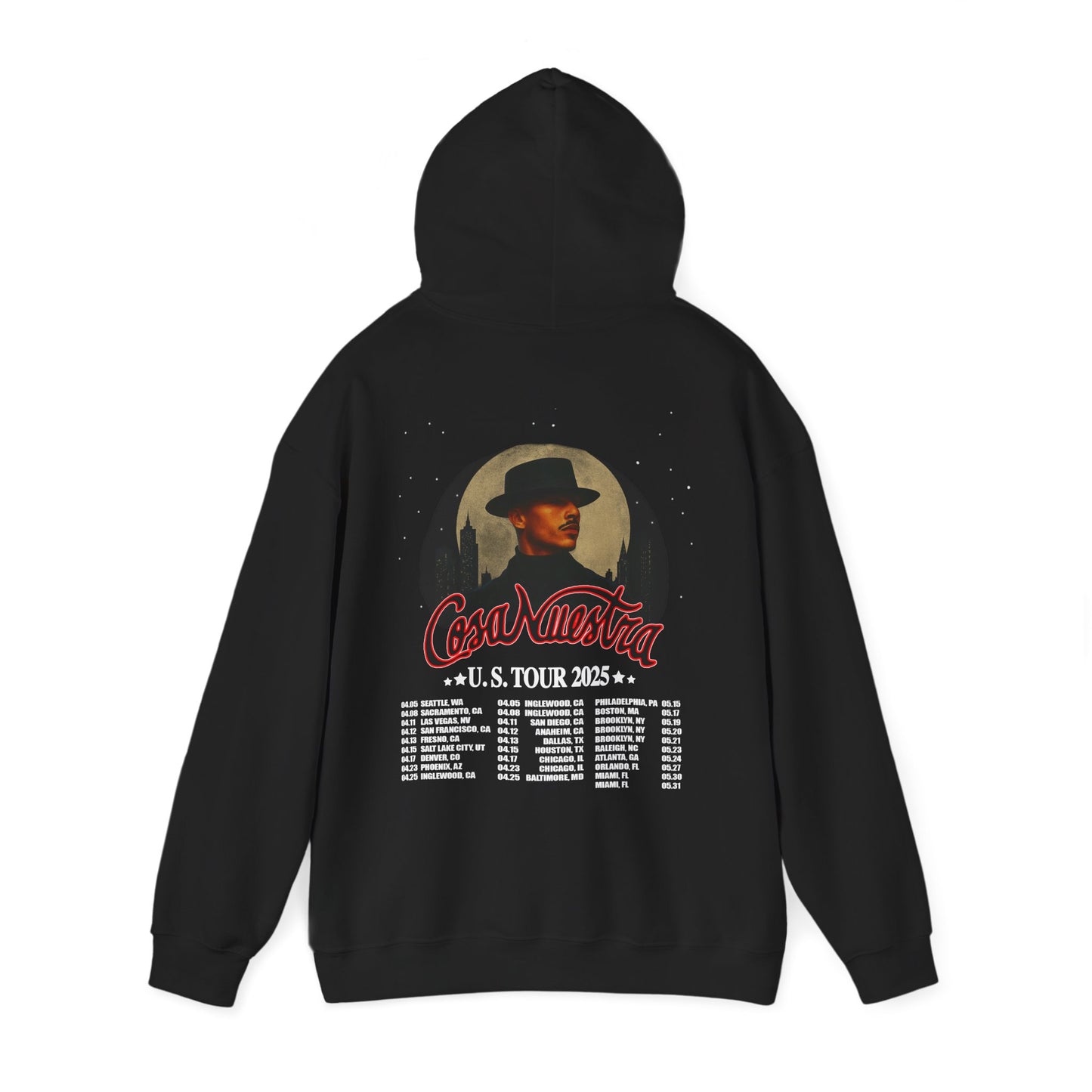 Benson Boone Merch Classic Logo Black T-Shirt