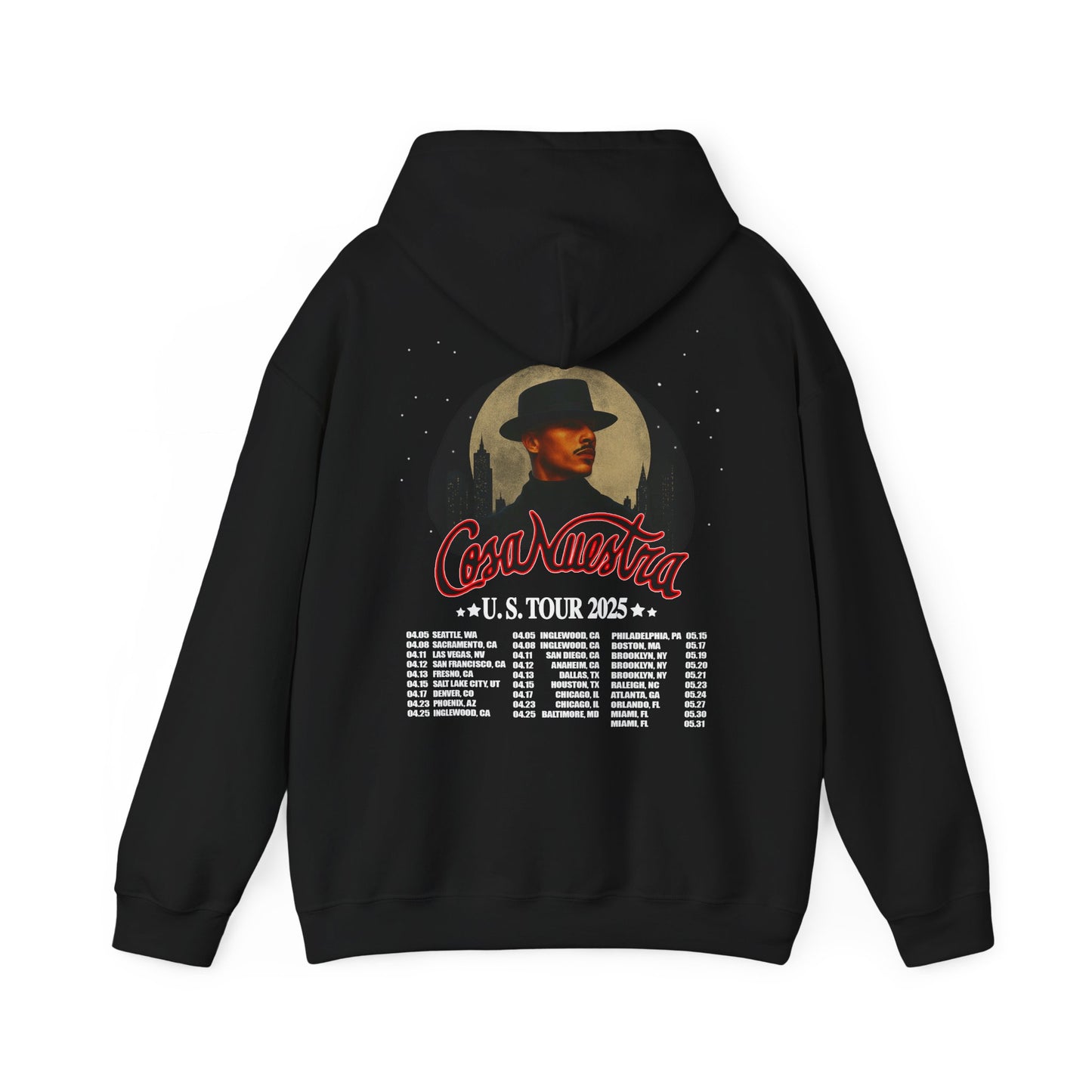 Benson Boone Merch Classic Logo Black T-Shirt