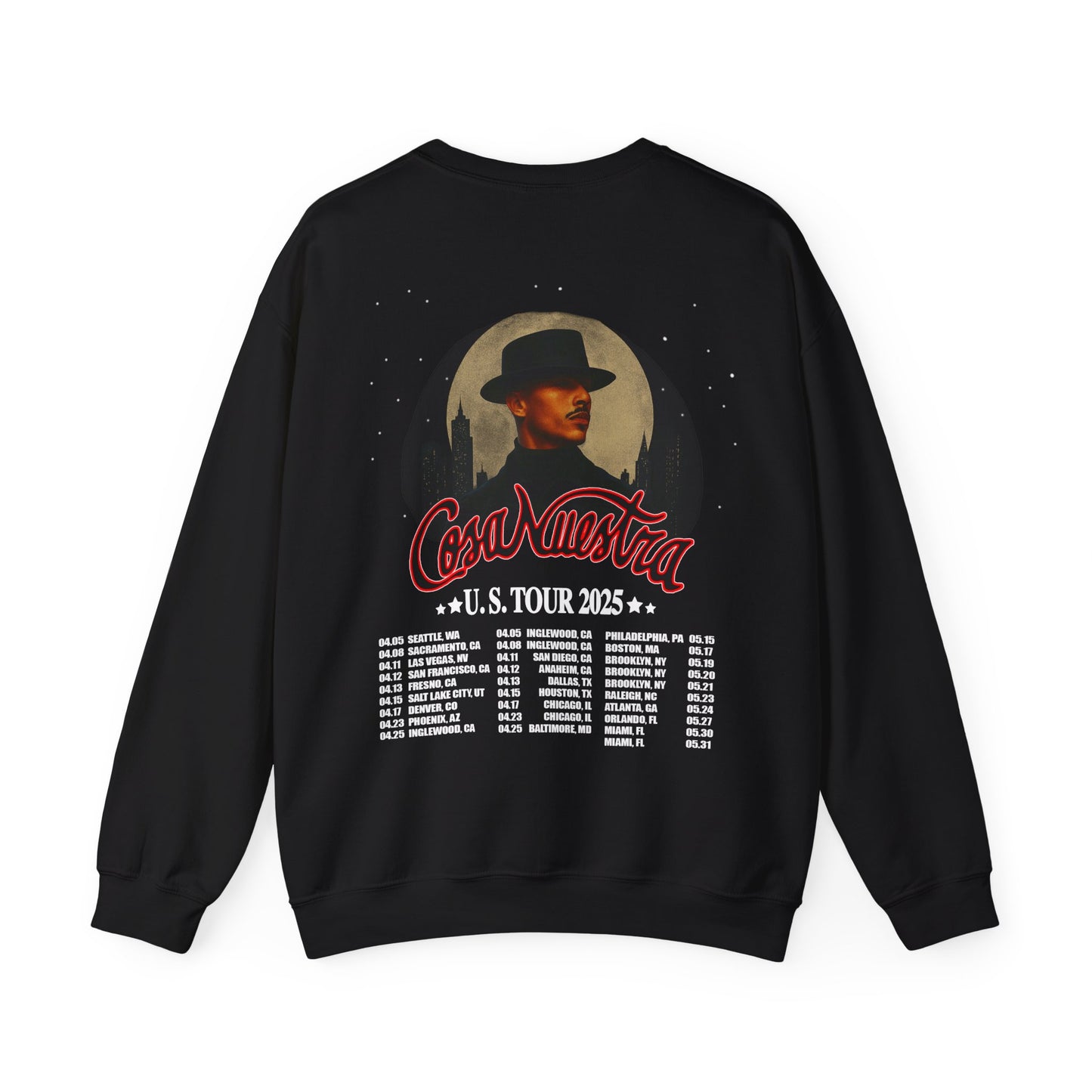 Benson Boone Merch Classic Logo Black T-Shirt