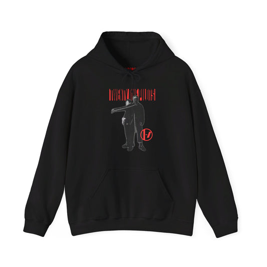 TWENTY ONE PILOTS CLANCY TOUR MERCH - CLANCY DUAL TOUR DATES BLACK HOODIE